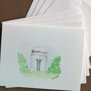 Note Cards- Papillion Nebraska Landmark Prints