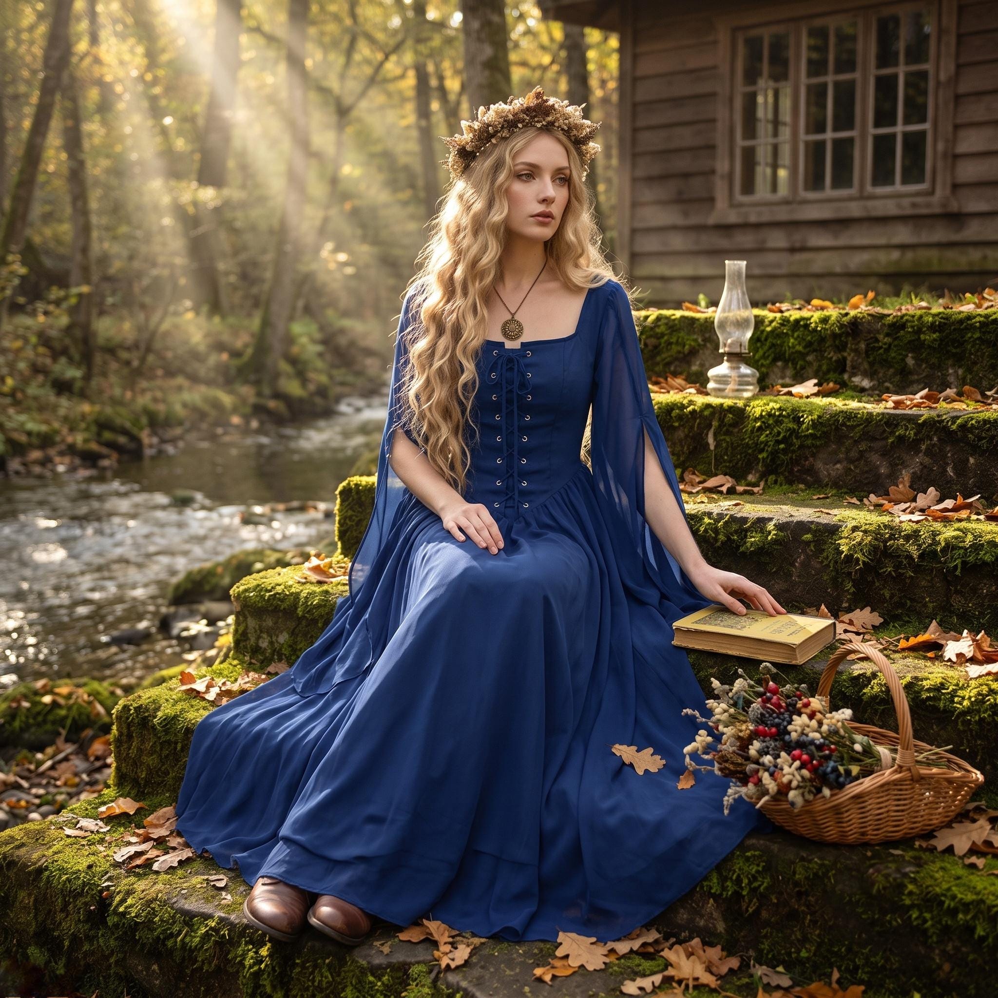 dusty blue pleated dress Satin Two-Piece Floor Length A-Line Bridesmaid Sweetheart Bell Sleeves COCOMELODY CG0316BM, Black Size:UK 18 gender: Women Old Navy Light Blue sheer finish that remains