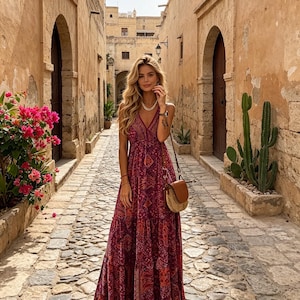 ethnic boho dresses Amazon.com: Boho Sundresses for Women Ethnic Print Spaghetti Strap Midi Dresses Summer Dressy Casual Sundress 2025 Trendy Resort Wear Clothes Purple S : Clothing, Shoes & Jewelry