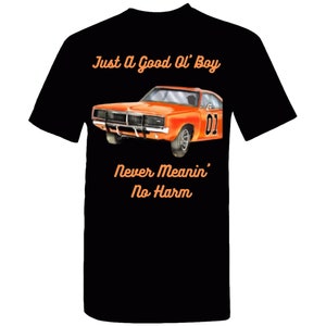 Dukes Of Hazzard Good Ol&#39; Boys T-Shirt Style 1 (Mens sizes)
