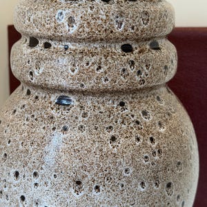 Vintage Scheurich 269-40 West German Pottery Vase | Fat Lava Floor Vase | 1970s Art Pottery | Wien Decor Ceramic Vase