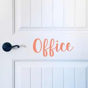 Office Door Decal, Office Decal, Office Door Decals, Home Office Door Decal, Cute Office Door Decal, Office Private Door Sticker