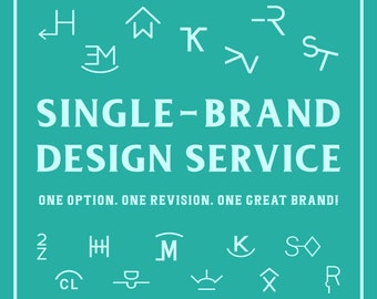 Single-Brand Design Service by Xcalibur Ink. GraphX   ||  One Cattle Brand Design Service • One Ranch Brand Design Service