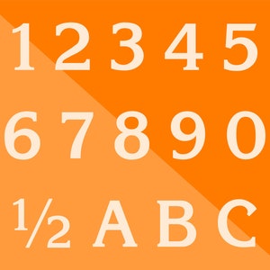 Custom Mailbox Number, Traditional Mailbox Decals, Mailbox Stickers, House Numbers Decal, Numbers for Mailbox - Up To 5 Numbers/Digits image 2