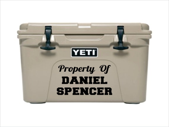 Yeti Decal for Men, Your Choice of Color & Style | Decals by ADavis