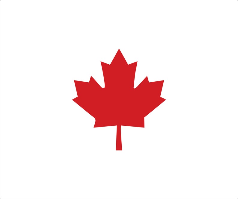 Maple Leaf Decal, Maple Leaf Decals, Maple Leaf, Leaf Decals image 1