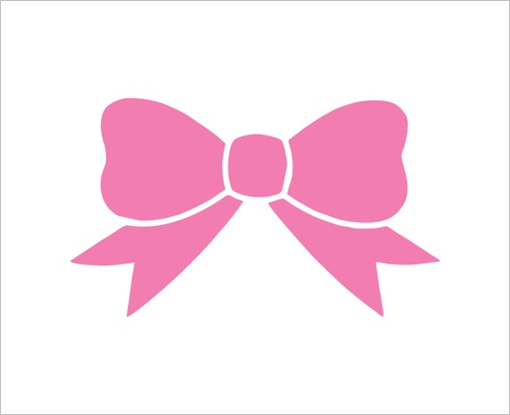 1 Bow Decal, Cute Bow Sticker, Hairbow Decal, Hairbow, Cheerleading Stickers,  Hair Bow, Sticker, Decals, Cheerleader Decal, Stickers 