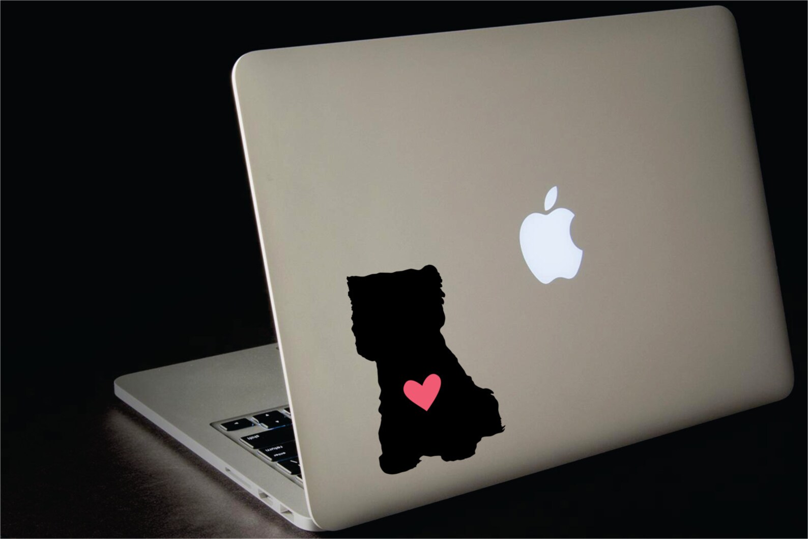 Cute Laptop Decal Cute Puppy Decal Yorkshire Terrier Decal Etsy