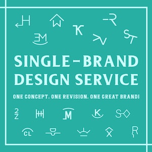 Single-Brand Design Service by Xcalibur Ink. GraphX   ||  One Cattle Brand Design Service • One Ranch Brand Design Service