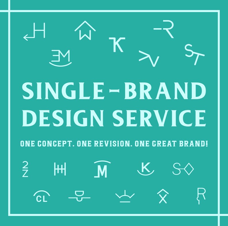 Single-Brand Design Service by Xcalibur Ink. GraphX || One Cattle Brand Design Service • One Ranch Brand Design Service image 1