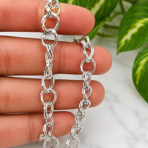 Toggle Silver Chain Bracelet - Etsy