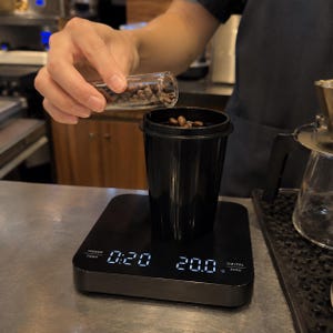 Digital Coffee Scale with Timer, USB Rechargeable Espresso Barista Brewing Scale