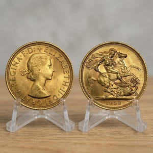 1984 elizabeth error one pound coin - Etsy 日本