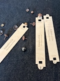 Upholstery tack template - Official product product logo