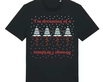 Seltsame Weihnachten | Stranger Things Tee | Alternative Fandom Merch