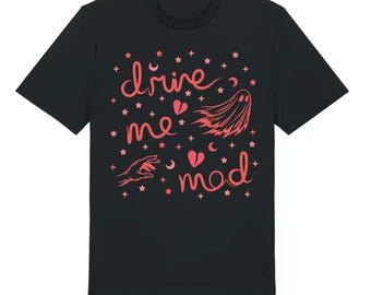 Sturmhöhe T-Shirt | Fahren Sie mich verrückt Gothic Tee | Alternative Fandom Merch