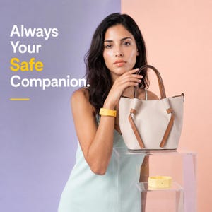 Italian Leather Mini Tote + FREE Safety Alarm | Made in Tuscany