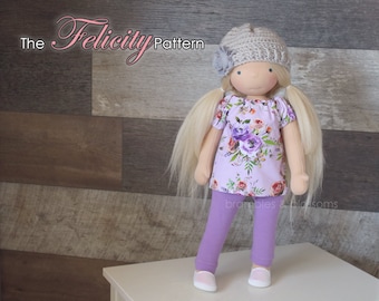 The Felicity Pattern (an 18" doll making pattern)