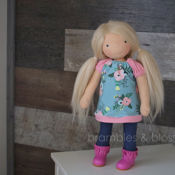 Ellie an 18" doll by Brambles & Blossoms