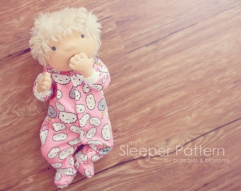 RETIRED PDF Doll Sleeper Pattern