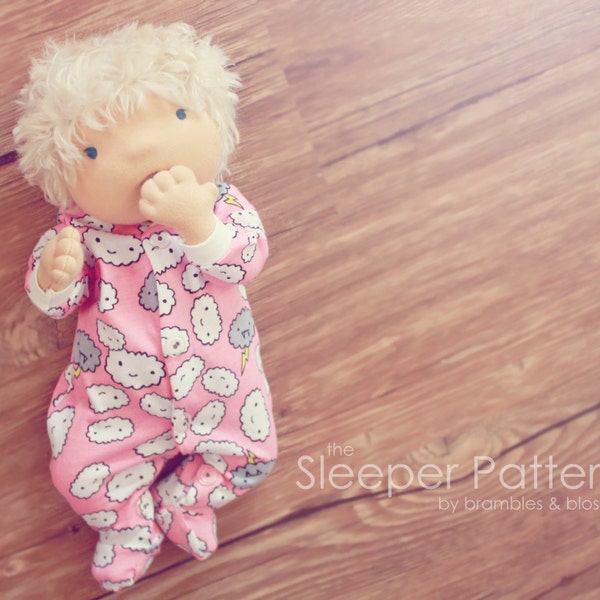 GEPENSIONEERDE PDF Doll Sleeper patroon