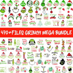 470+ Jul Mega Bundle SVG PNG, Julklippfiler, Roliga Julsublimeringsdesigner, Cricut Silhouette Direkt Digital Nedladdning