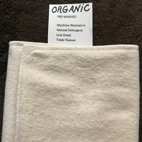 ORGANIC TRIPLE LAYERED Cotton Flannel Insert (For Castor Oil Packs)