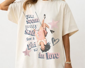 Camiseta de Olivia Rodrigo "You Seem Pretty Sad", Camiseta de la gira de Olivia Rodrigo 2026 (2 caras), Regalo para fans de Olivia Rodrigo