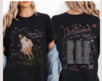 Olivia Rodrigo The Unraveled Tour T-Shirt, Comfort Colors 2 Side Olivia Rodrigo Tour 2026 Shirt, Olivia Rodrigo Fan Gift
