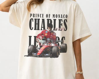 Vintage Charles Leclerc F1 Racing Shirt, Leclerc F1 Ferrari Racing Swaeatshirt, Charles Leclerc Tshirt Unisex