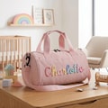 Custom Girls Dance Bag, Monogrammed Lavender Toddler Gym Duffle, Personalized Kid Ballerina Travel Bag, Cute Easter Basket Gift for Toddler product logo