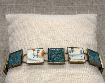 Vintage Sheet Music Bracelet – Vintage Sheet Music Jewelry – Sheet Music Bracelet – Sheet Music Jewelry – Music Bracelet – Tarnished Copper