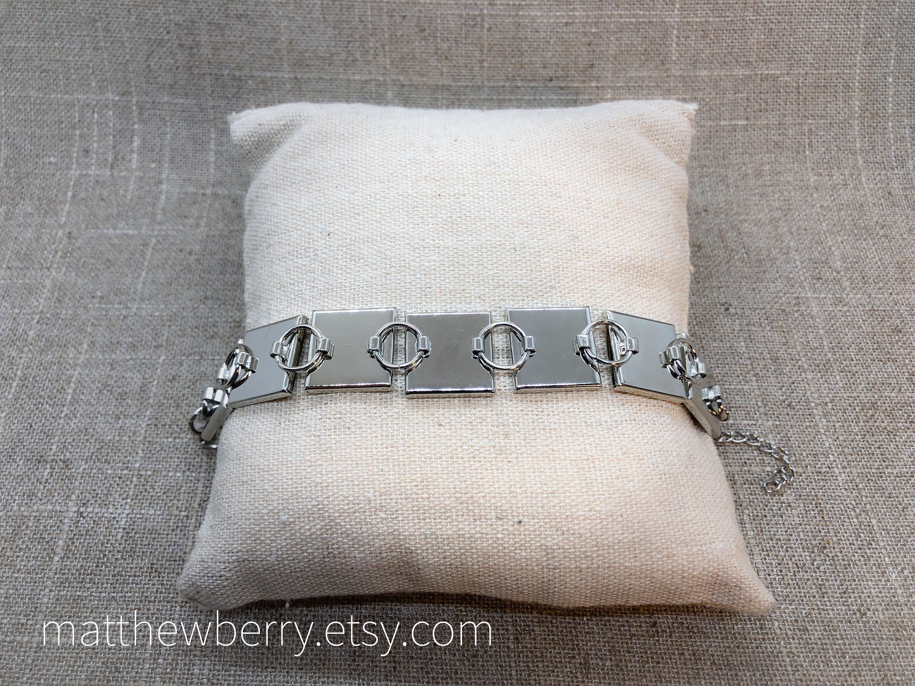 Flower Postage Stamp Bracelet Flower Postage Stamp Jewelry Etsy