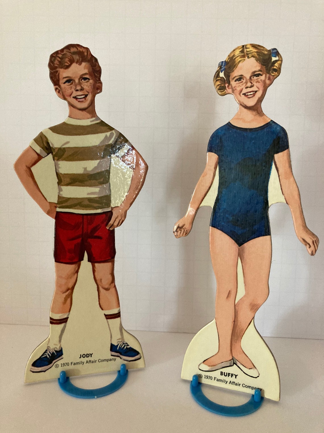 A Family Affair Buffy & Jody Paper Dolls Vintage TV Show | Etsy