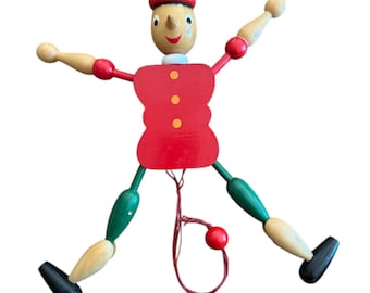 Vintage Jumping Jack Pinnocchio