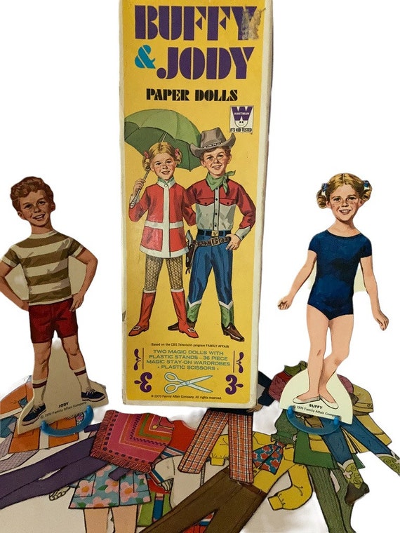 Paper Doll TV Show Dolls Collectible A Family Affair Buffy & Etsy