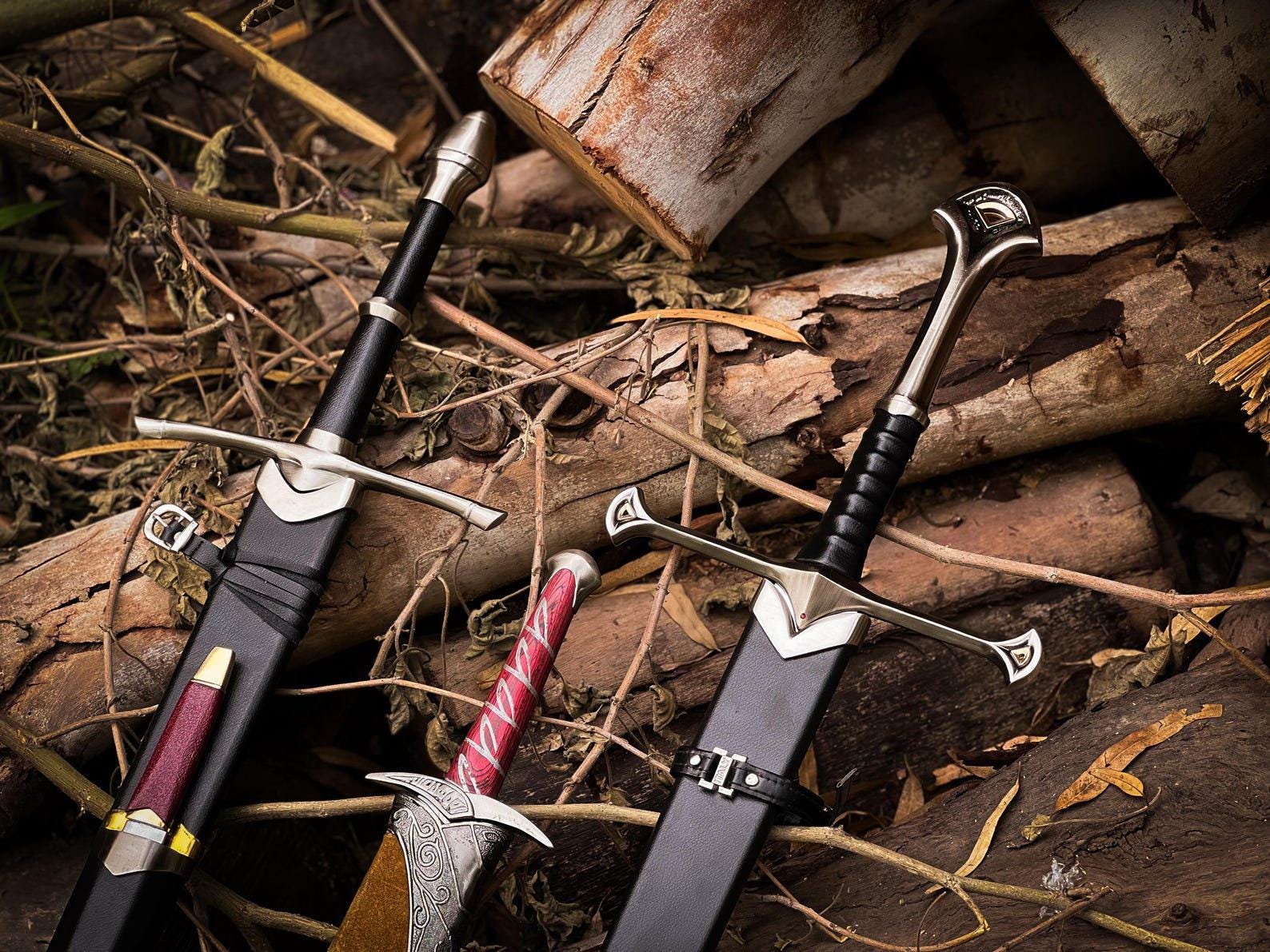 Personalized Ranger Sword Medieval Fantasy Longsword Collectible ...