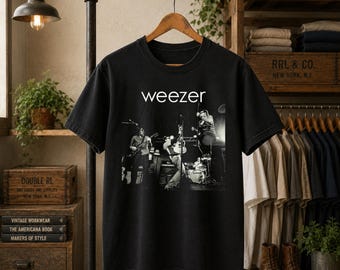 Vintage 2002 Weezer T Shirt Y2K Enlightenment Tour Japan World Cup