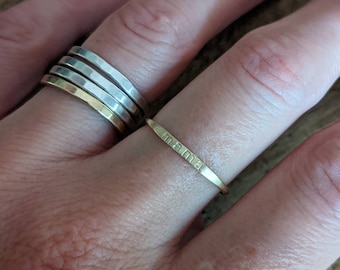 Mama ring, Gift for new mom, Personalized gold Name Rings