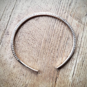 Binary code bracelet, Sterling Silver or gold morse code Bracelet, code bracelet