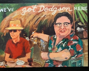 5x7 Jurassic Park print