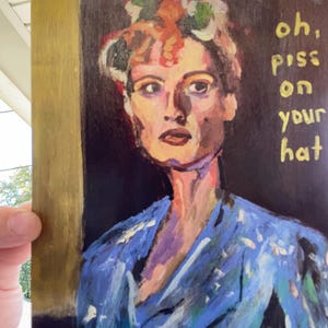 5x7 A League of their Own print- piss on your hat