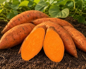 Covington Sweet Potato Slips, 9 Organic Live Plants for Planting