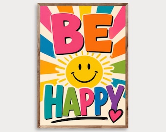 Be Happy Poster