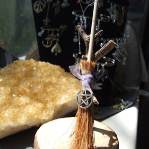 Mini Besom Broom Stick by the WoodMuse