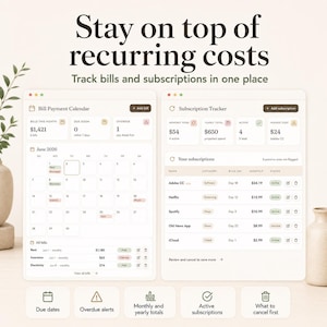 Ultimate Digital Personal Finance Dashboard, Budget Planner, Expense Tracker, Savings Goal, Debt Payoff, Net Worth HTML Template Bild 3