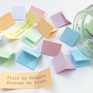 A Jar of Quotes Mum Daughter or Sister / 31 Quotes / Post Direct / Positive Uplifting Family Gifts / Jar of Quotes image 5