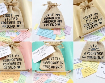 A Keepsake Bag of Quotes / 31 Quotes / Auntie, Brother, Birthday, Cousin, Daughter, Father, Friend, Get Well, Grandmother, Mum, Sister