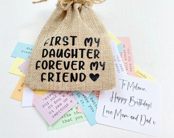 A Keepsake Bag of Daughter Quotes / 31 Quotes / Post Send Direct / Daughter Quotes, Daughter Gift, Daughter Quote Gift, Gifts For Daughters