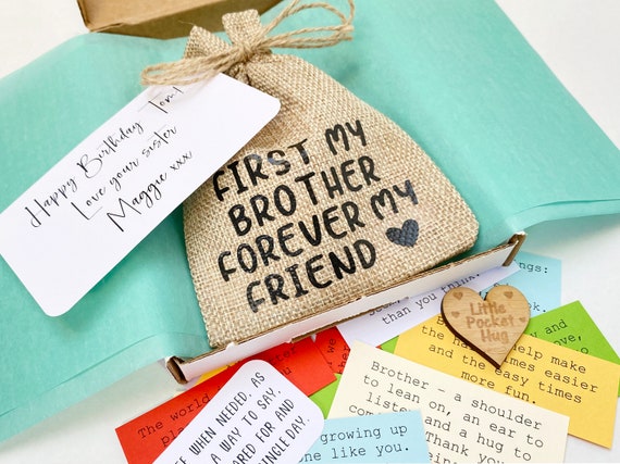 Buy Brother Gift, Brother in Law, Gifts Brother, Birthday Him, Birthday Gift  Ideas, Brother Quote, Brother Birthday Gift, YOU CHOOSE YEAR Online in  India - Etsy